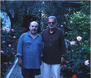 Bruno Rosa con Lino Banfi